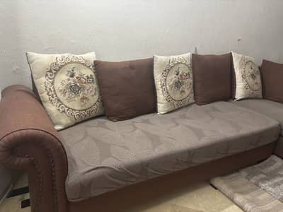 L shaped sofa