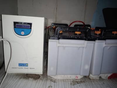 Orient Water Dispenser + Systek 3KV UPS + AGS Batteries