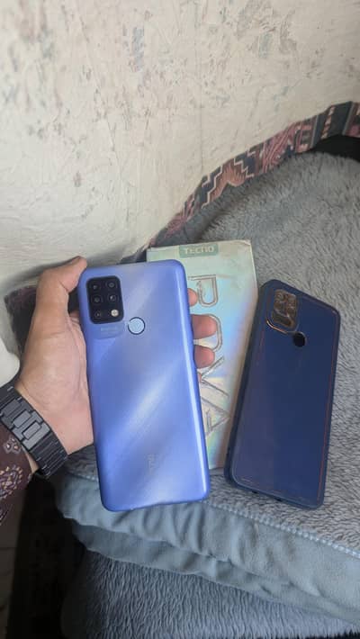 Tacno pova 6/128GB ram rom 6000mh big battery with box condition vip