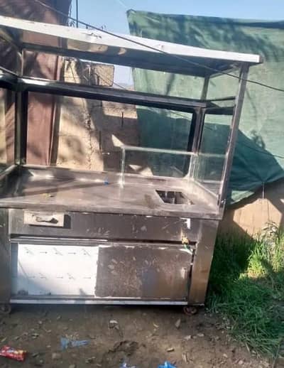 burger Shawarma counter