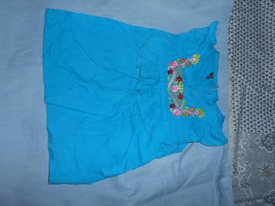 Embroidery Tops for 6 Month to 1 year baby girl