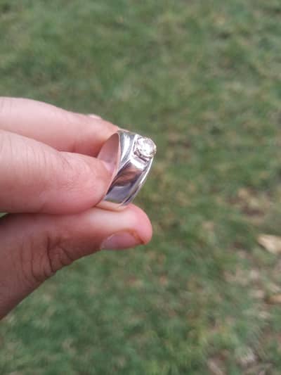 Diamond moissanite ring brand new