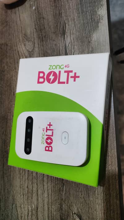 Zong device Bolt plus 4G
