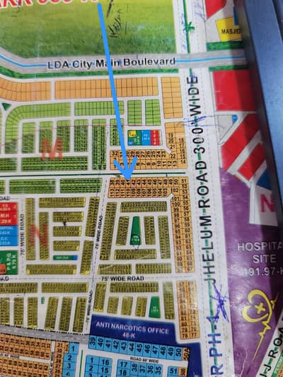 N-BLOCK 75ft Rd 01-Kanla Prime Location Plot Is Available