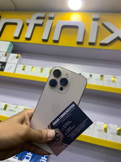 iPhone 16 Pro 128GB Non PTA | Desert Titanium | 96% Battery Health