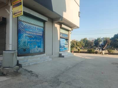 3-Side Open 1530 ft Commercial Shop for Rent | 4 Shutters | Prime Market Location