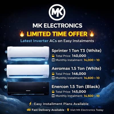 Dawlance AC . Installment plan