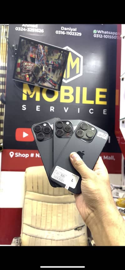 Iphone 15 pro fu 128GB 4 months sim time