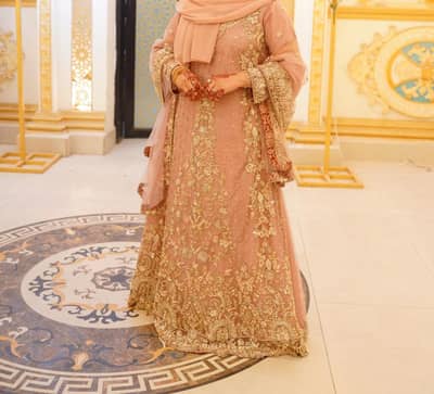 Nikkah-party wear maxi 03239154146
