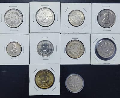 A beautiful commemorative coins collection. . .