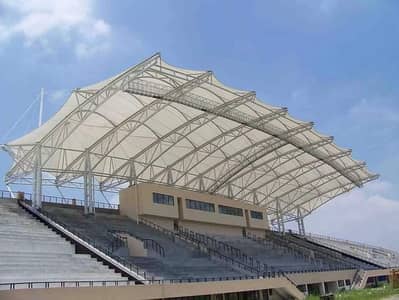 Stadium canopy, Dome shade, Wall mount, Car porch, Awnings, Tensile
