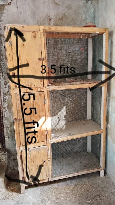 Wood cage avlebel for selling