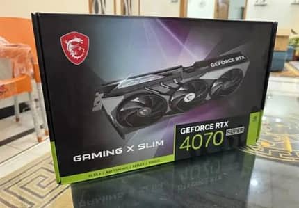 MSI GeForce RTX 4070 SUPER Gaming X Slim