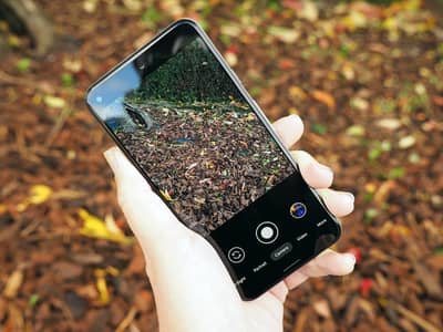 Original Front and Back both Cameras of Google Pixel 5