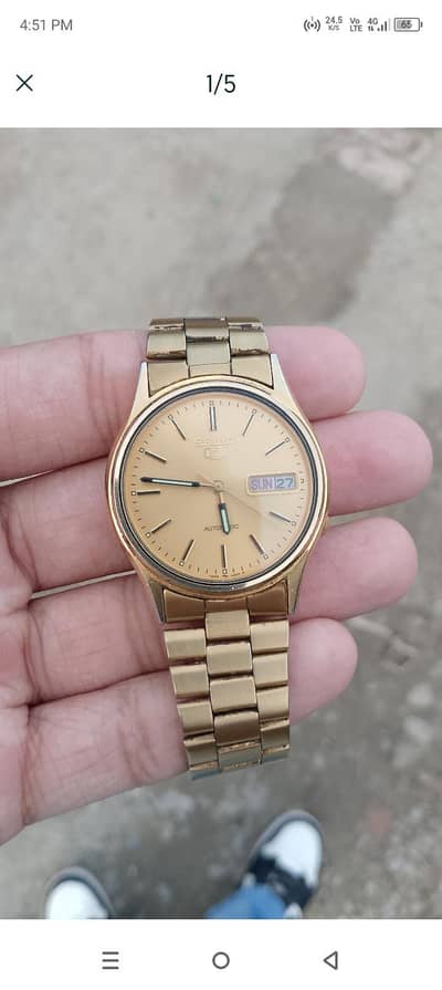 Seiko 5 original with all serial numbers