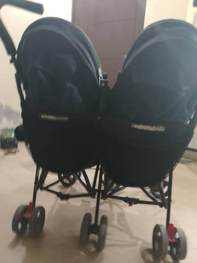 Twins pram for sale