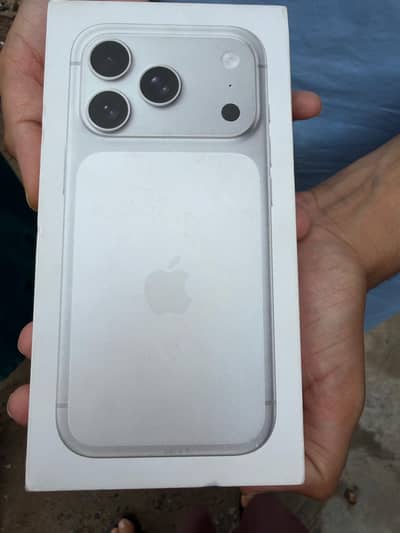 iphone 17 pro white color nonpta box pack