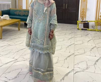 XL size Party wear shrara 03239154146