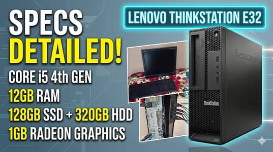 Lenovo Thinkcentre E32 Gaming PC