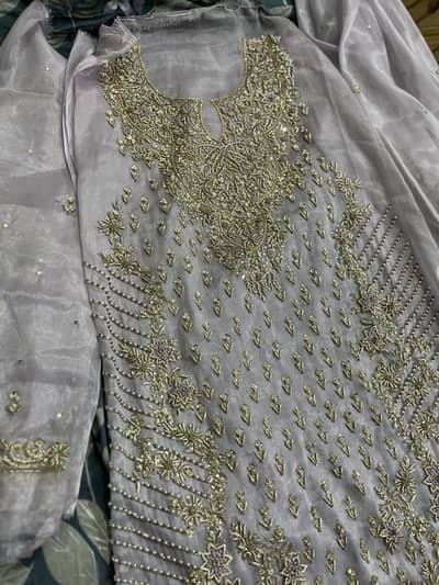 Heavy work shirt and Duppatta(wedding wear)