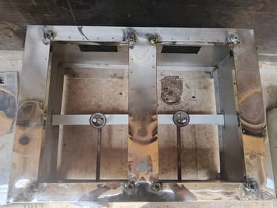 “Gas Potato Chips Fryer SS Maitls