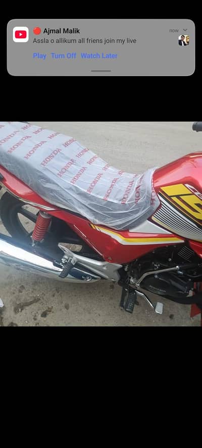 Honda 150 1 week use open voucher 10x10