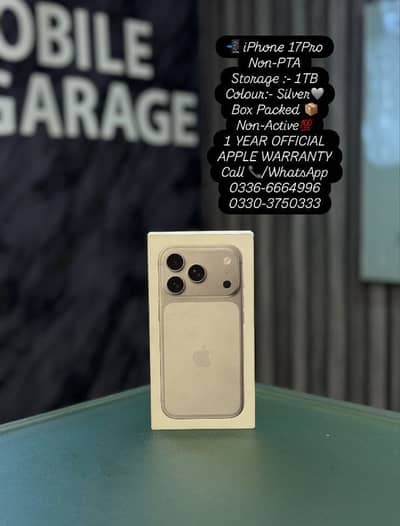 Iphone 17Pro 1Tb Non pta Non active Box packed