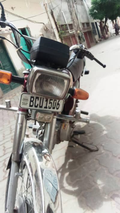 Owner name, ch Tanzeel , bike number BCU 1506 ,