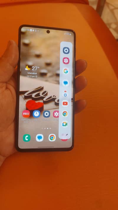 Samsung M52 5G , 8GB 128GB pta officially registrd