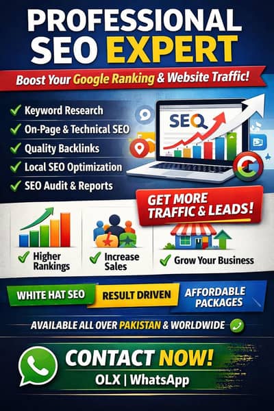 Professional SEO Expert For Google Ranking and Website Traffic