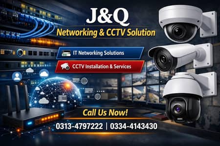 CCTV @ IP Camera @ Networking  CCTV camera installation Rs 1800