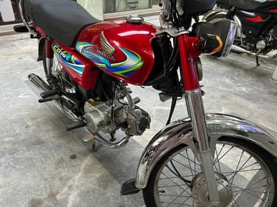 Honda CD 70, 2024 model. 10/10 new condition