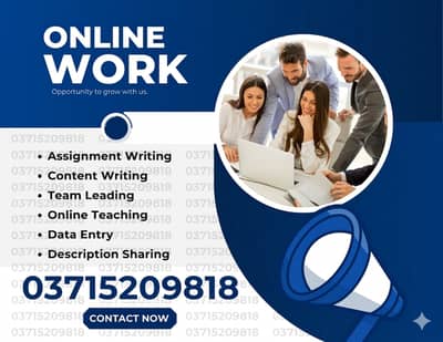 Typing job / Data Entry Job / Assignment Job / Online Job / Part Time