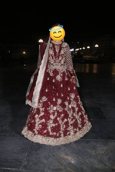 one time used bridal dress