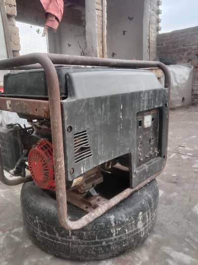 3.5 KVA Generator with Gas Kit – Good Condition all ok