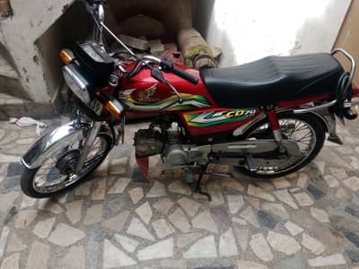 Honda cd 70 2022/23 in Brand New condition