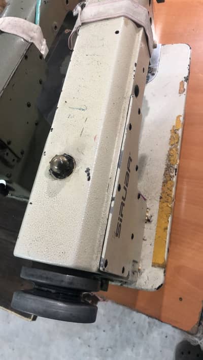 Singer machine overlock machine with sarbo motor