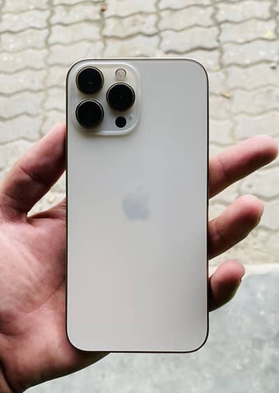iPhone 13 Pro Max non pta factory unlock 128gb All ok gold colour