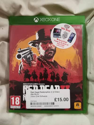 XBOX ONE GAME RED DEATH REDEMPTION 2