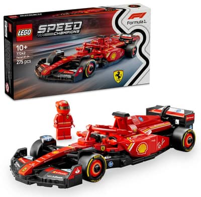 Lego Speed Champions Ferrari Sf-24 F1 Race Car Toy 77242
