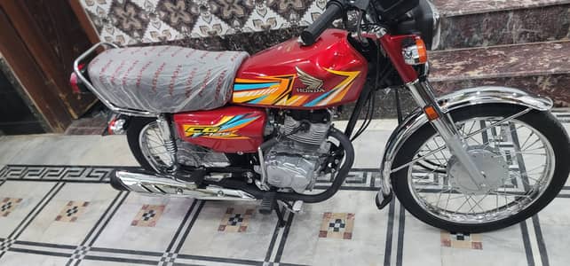Honda cg 125 applied for 600km used