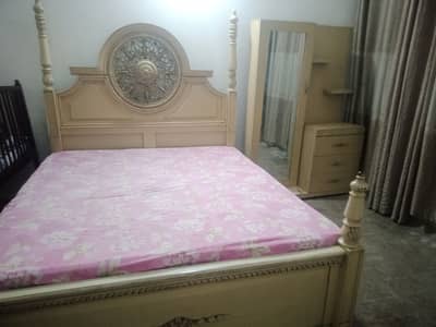 Beautiful wooden bed