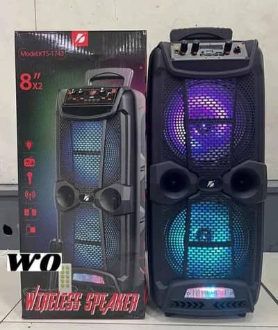 KTS 1743 Double 8*8 Speaker 2 foot