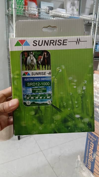 Sunrise Electric Fence Energizer (Srd-12-1000)