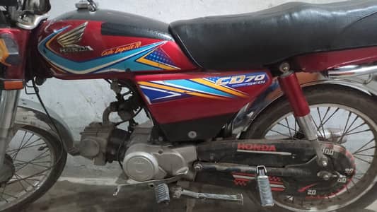 Honda 70 Good Bio metric by hand