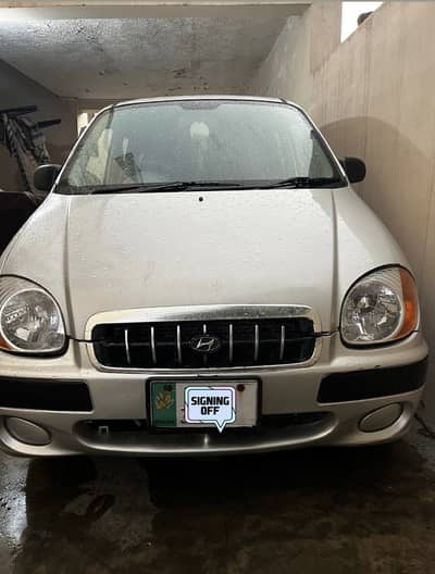 Hyndai Santro 1.0 2004 model Non Accidental