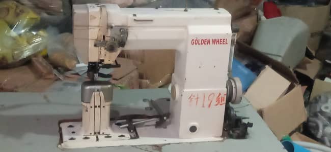 SEWING MACHINE FEED ROLL GOLDEN WHEEL