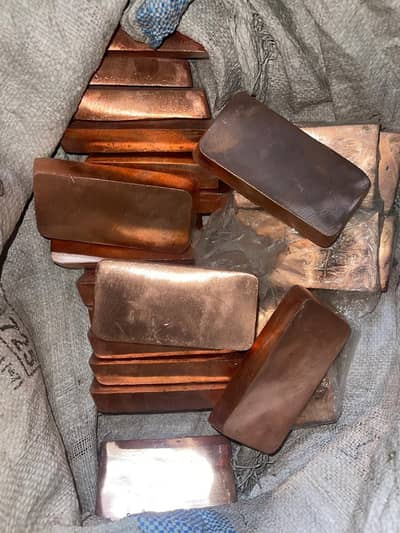 1KG Copper Bars Available For Sale
