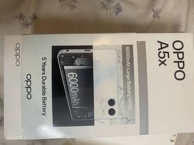 Oppo A5x 4/64 PTA Approved