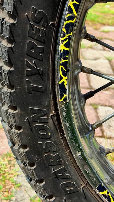 Darson tubeless Explorer tyre 100 90 18